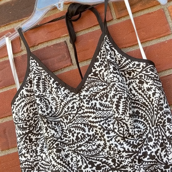 Ann Taylor dk brown and cream - Picture 2 of 4